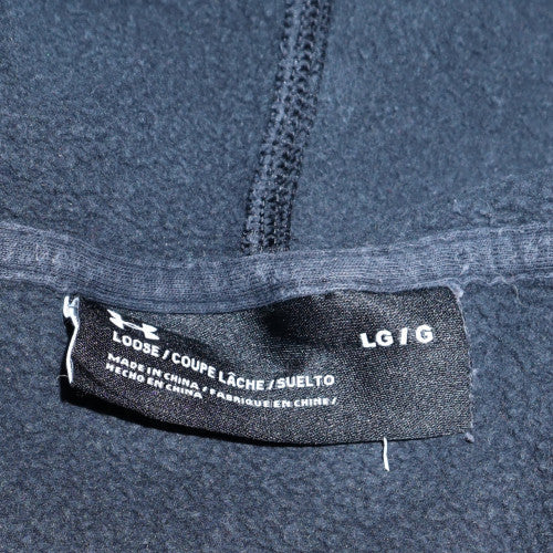 Under Armour Men's Black Full Zip Hoodie Size L Loose Fit