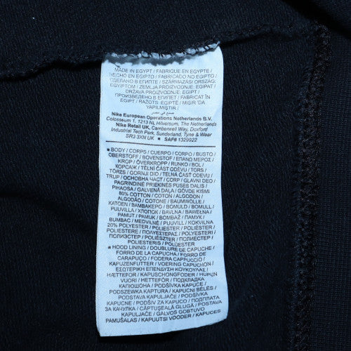 Nike Women’s Black Pullover Hoodie Medium Hooded Sweatshirt