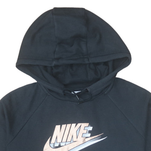 Nike Women’s Black Pullover Hoodie Medium Hooded Sweatshirt