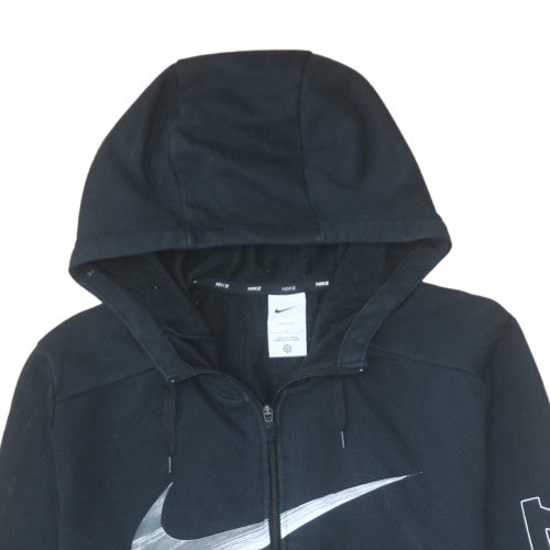 Nike Men's Black Full Zip Hoodie L Dri-FIT Fleece Sportswear
