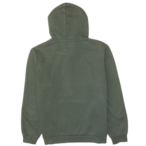 Puma Men’s Green Pullover Hoodie M Fleece Logo Sweatshirt