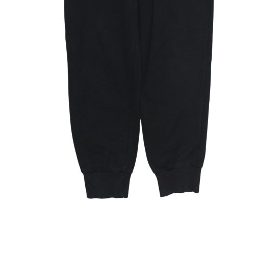 PUMA Womens Black Jogger Sweatpants Size S Cotton Blend Activewear