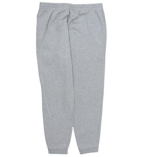 Reebok Men's Grey L Jogger Sweatpants Fleece Activewear Trousers