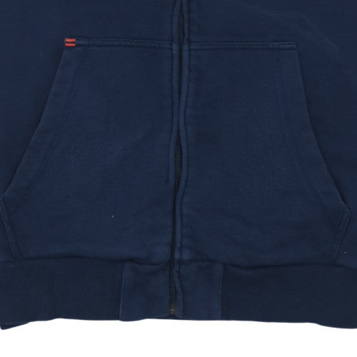 Adidas Men's Navy Blue Track Jacket M Climalite Full Zip