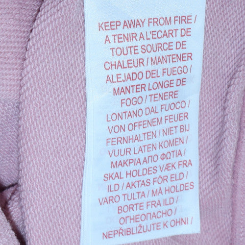 Nike Girls Pink Crew Neck Sweatshirt XL Graphic Print Pullover