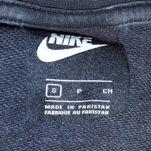 Nike Men's Black Small Crew Neck Pullover Sweatshirt