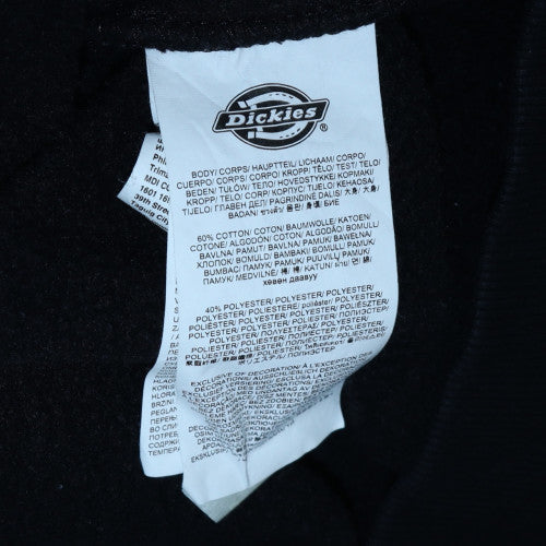 Dickies Men's Black Pullover Hoodie L Regular Fit Fleece