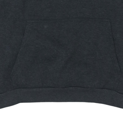 Lee Cooper Men's Black 2XL Pullover Hoodie with Logo