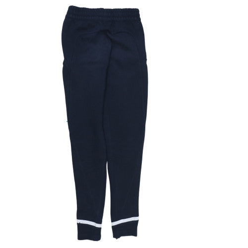 Adidas Men's Blue Tapered Track Pants Size S Elastic Waist Activewear