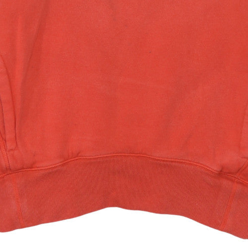 Under Armour Men Red Pullover Hoodie S Fleece Sportswear