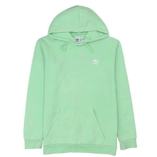 Adidas Men's Green Pullover Hoodie Size M Fleece Cotton Sweatshirt