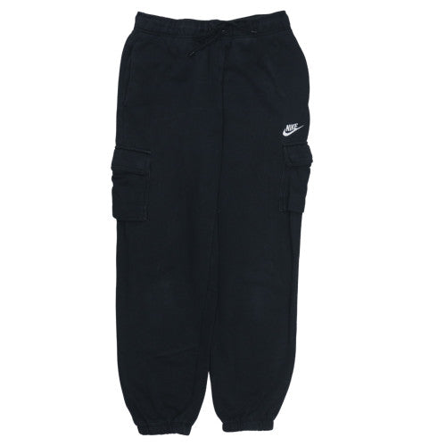 Nike Men’s Black Fleece Jogger Sweatpants S Regular Fit Activewear