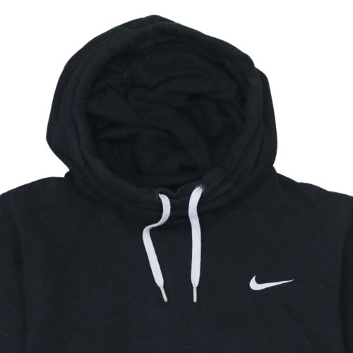 Nike Mens Black Pullover Hoodie Size L Fleece Sportswear