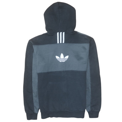Adidas Men's Black Full Zip Hoodie Size M Sports Fleece