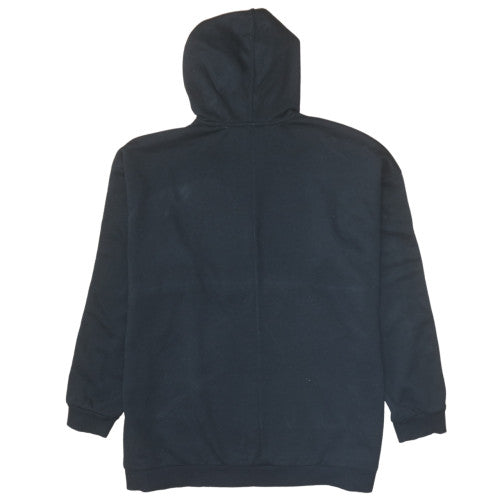 Adidas Womens Black Pullover Hoodie Size M 12-14 with Logo Detail