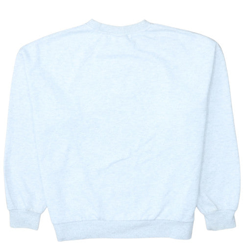 Disney Women Grey Mickey Mouse Graphic Pullover Sweatshirt Size S