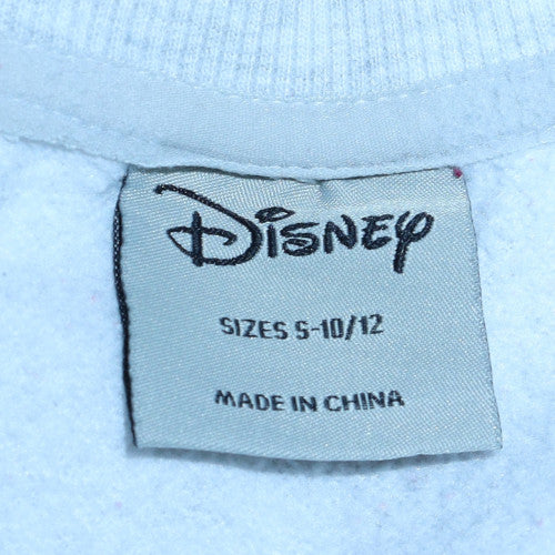 Disney Women Grey Mickey Mouse Graphic Pullover Sweatshirt Size S