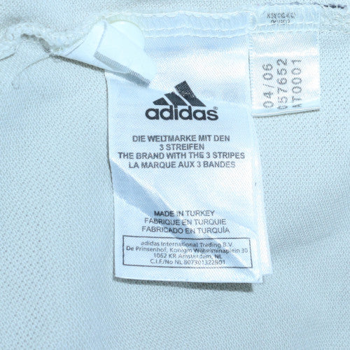 Adidas Men's White S Polo Shirt FIFA Embroidered Logo Sportswear