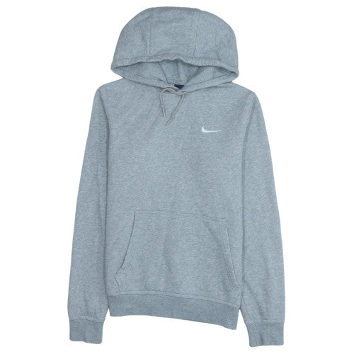 Nike Men’s Grey Pullover Hoodie Small Regular Fit Fleece Sweatshirt