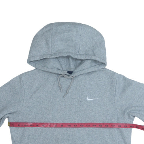 Nike Men’s Grey Pullover Hoodie Small Regular Fit Fleece Sweatshirt