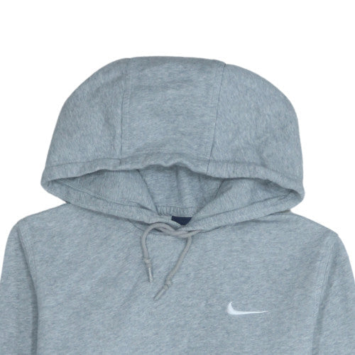 Nike Men’s Grey Pullover Hoodie Small Regular Fit Fleece Sweatshirt