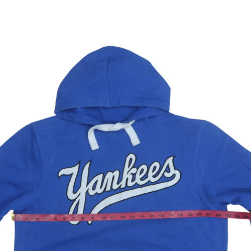 Majestic Men's Blue Yankees Pullover Hoodie XL Sports Fleece