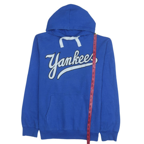 Majestic Men's Blue Yankees Pullover Hoodie XL Sports Fleece