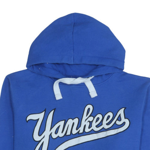 Majestic Men's Blue Yankees Pullover Hoodie XL Sports Fleece