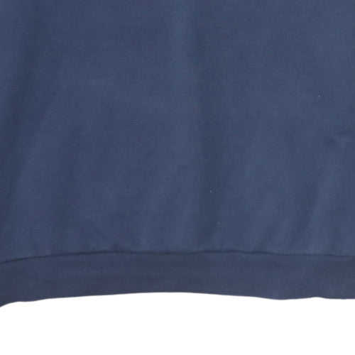 Puma Men's Blue Crew Neck Fleece Pullover Sweatshirt 2XL