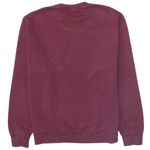 Nike Men's Red Crew Neck Pullover Sweatshirt M Regular Fit