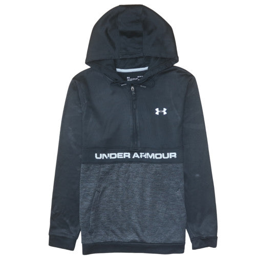 Under Armour Men's Black L 1/2 Zip Sports Hoodie