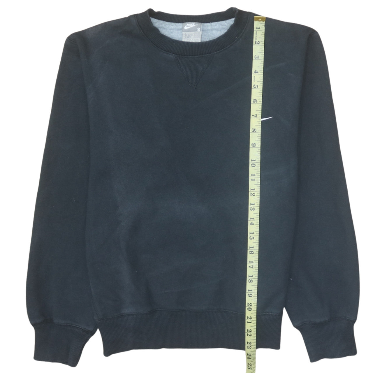 Nike Men's Black Small Crew Neck Pullover Sweatshirt