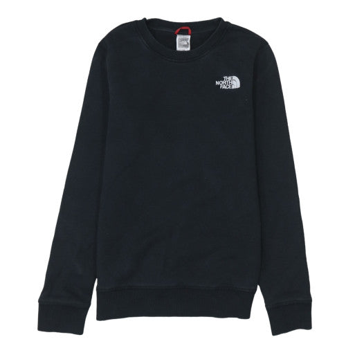 The North Face Boys Black Cotton Crew Neck Pullover Sweatshirt 14-16 Years