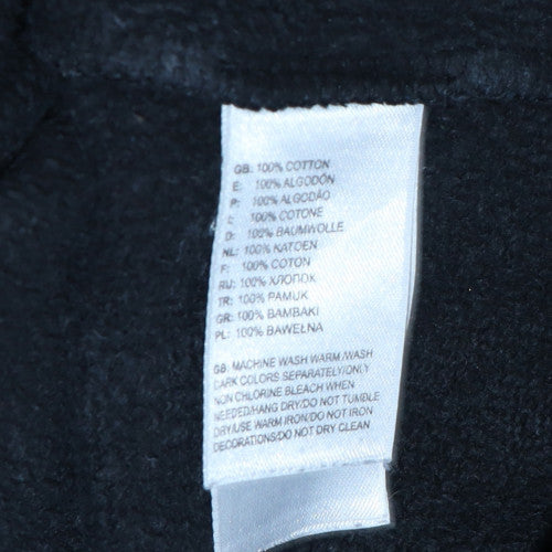 The North Face Boys Black Cotton Crew Neck Pullover Sweatshirt 14-16 Years