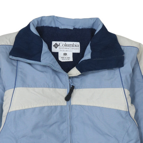 Columbia Women's Blue XS Puffer Jacket Waterproof Windproof Lined