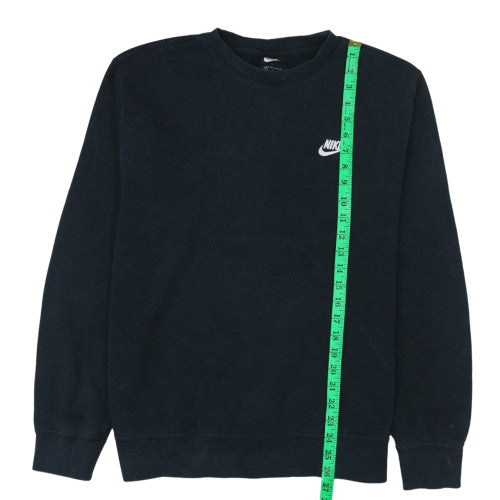 Nike Men's Black Crew Neck Pullover Sweatshirt Size M