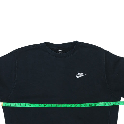 Nike Men's Black Crew Neck Pullover Sweatshirt Size M