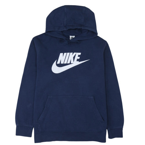Nike Men’s Blue XL Pullover Hoodie Fleece Logo Sportswear