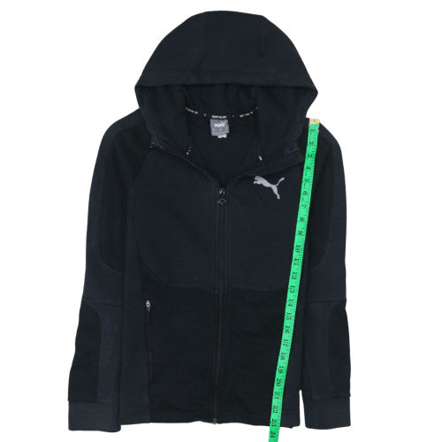 Puma Men's Black XS Full Zip Sports Hoodie Fleece
