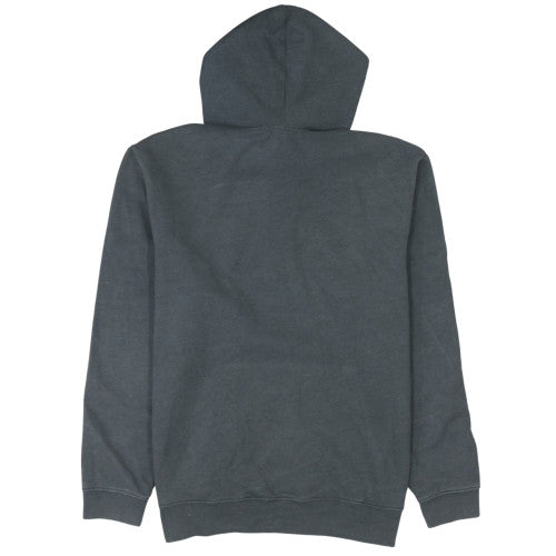 GAP Men's Grey Logo Pullover Hoodie Size M Fleece USA Graphic