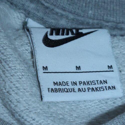 Nike Men's Grey Crew Neck Pullover Sweatshirt M Regular Fit