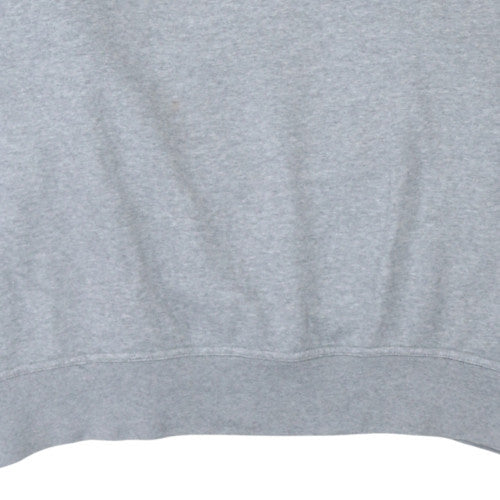 Nike Men's Grey Crew Neck Pullover Sweatshirt M Regular Fit