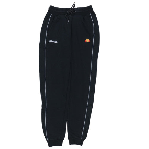 Ellesse Women’s Black Jogger Trousers Size S Fleece Cotton Blend