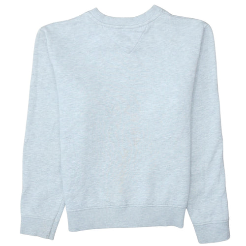 Tommy Jeans Women's Grey Logo Crew Neck Sweatshirt Size S