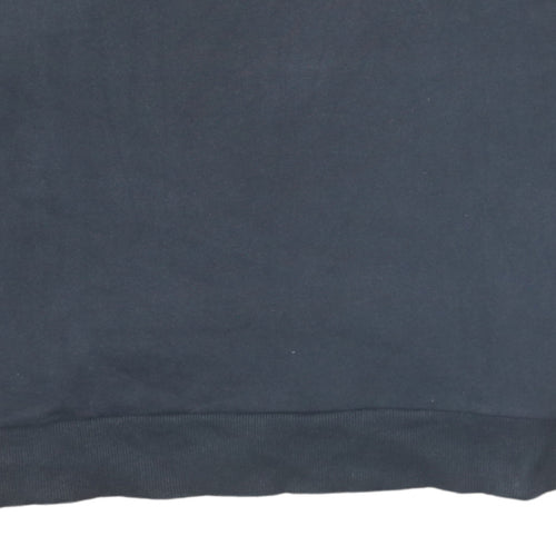 Puma Women's Black Medium Pullover Sweatshirt Logo Crew Neck