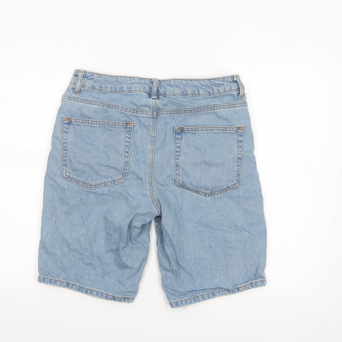 ASOS DESIGN Men’s Blue Denim Chino Shorts Size M 32in Waist Casual