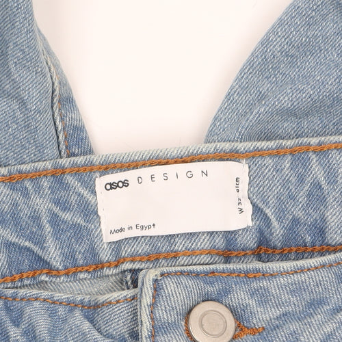 ASOS DESIGN Men’s Blue Denim Chino Shorts Size M 32in Waist Casual