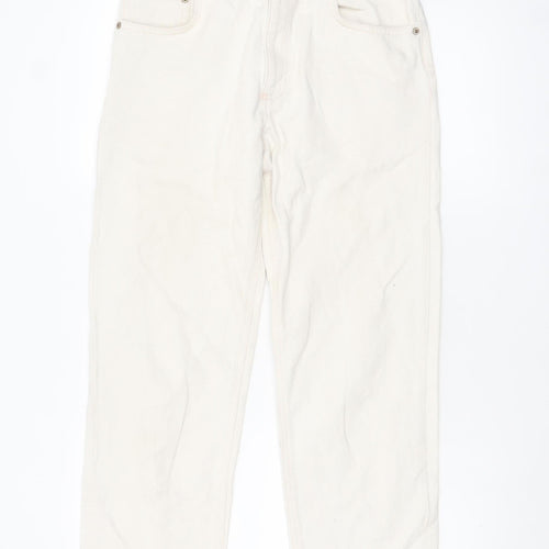 ASOS Women’s Ivory Straight Leg Denim Jeans UK 28 Regular