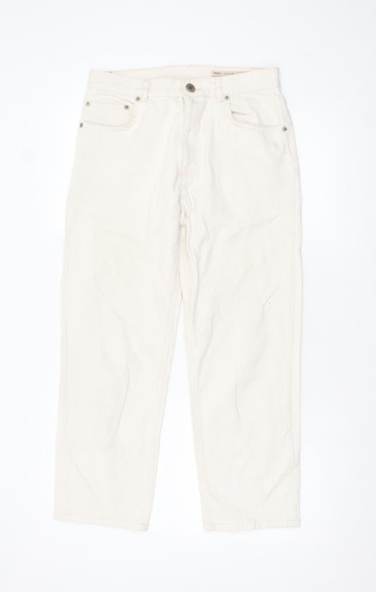 ASOS Women’s Ivory Straight Leg Denim Jeans UK 28 Regular