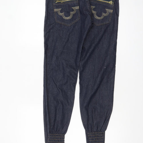 Bleed A Dee Women's Blue Denim Bootcut Jeans Size 12 Cotton